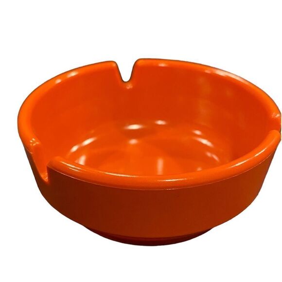 Ges Line vintage Ashtray 70’s Style Orange 3” - Picture 1 of 6